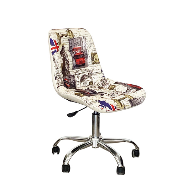 Стул MRD Nicole GTP Chrome London