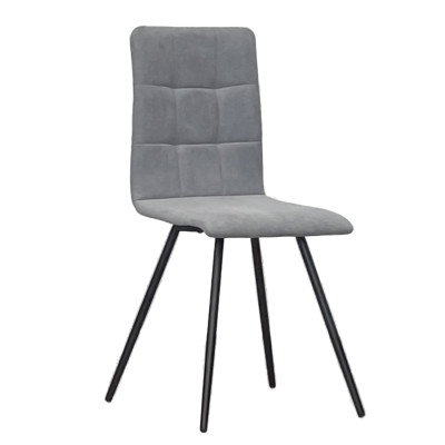 Комплект стульев SOFI HN LT BLACK SORO‐93, ткань серая (4 шт)