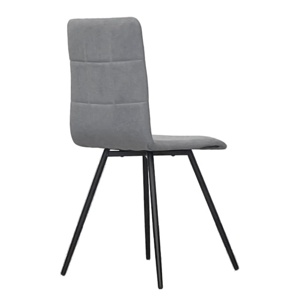Комплект стульев SOFI HN LT BLACK SORO‐93, ткань серая (4 шт)
