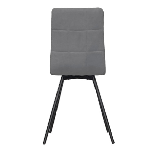 Комплект стульев SOFI HN LT BLACK SORO‐93, ткань серая (4 шт)