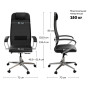 Кресло Metta ErgoLife Comfort black