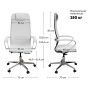Кресло Metta ErgoLife Comfort white