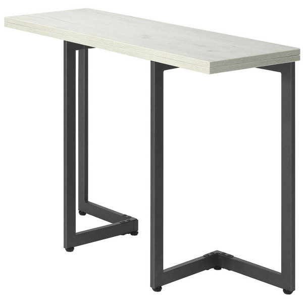 Стол-консоль АРЛЕН с толщиной столешницы 18 мм дуб белый крафт