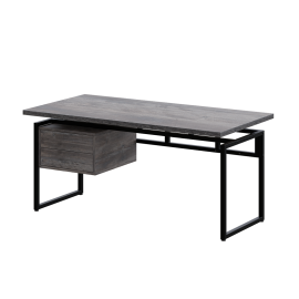 Стол письменный БРЕМЕН (160х80х78 см) Сосна пасадена Black