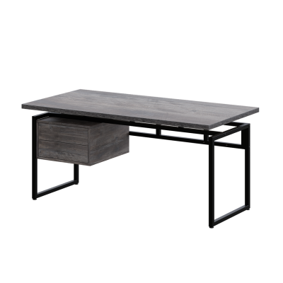 Стол письменный БРЕМЕН (160х80х78 см) Сосна пасадена Black