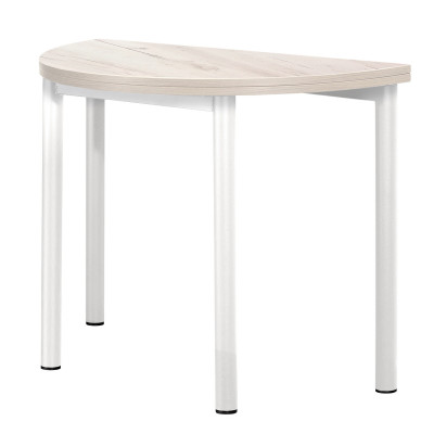 Стол-консоль ДАЛИС с толщиной столешницы 18 мм дуб белый крафт