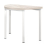 Стол-консоль ДАЛИС с толщиной столешницы 18 мм дуб белый крафт