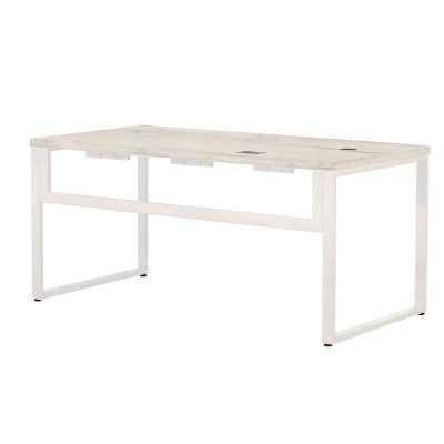 Стол компьютерный КАИР Смарт Дуб белый крафт White