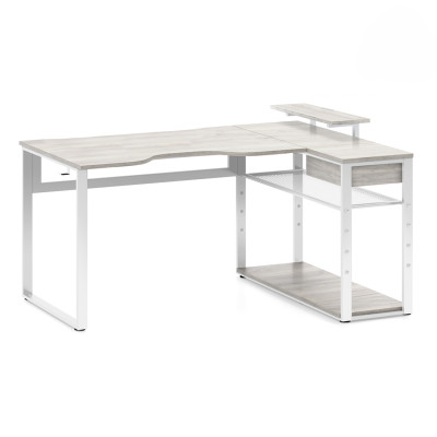 Стол угловой КАИР 160х120х93,05 см Дуб белый крафт