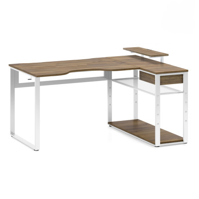 Стол угловой КАИР (160х120х93,05 см) Дуб табачный крафт