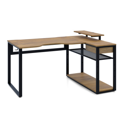 Стол угловой КАИР 160х120х93,05 см Дуб золотой крафт