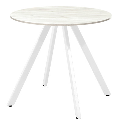 Стол обеденный ОЛЕСУНН толщина столешницы 18 мм Дуб белый крафт