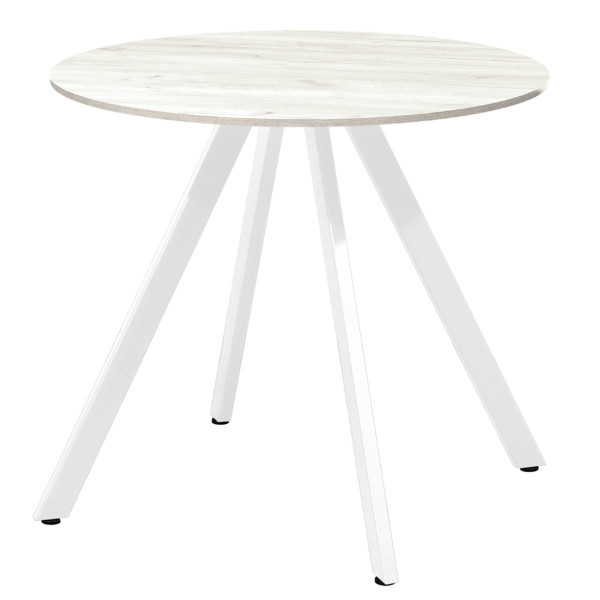 Стол обеденный ОЛЕСУНН толщина столешницы 18 мм Дуб белый крафт