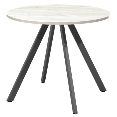 Стол обеденный ОЛЕСУНН толщина столешницы 36 мм Дуб белый крафт