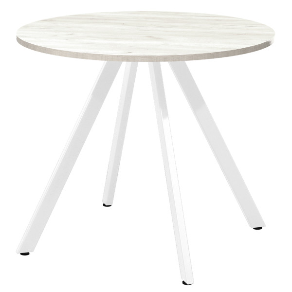 Стол обеденный ОЛЕСУНН толщина столешницы 36 мм Дуб белый крафт