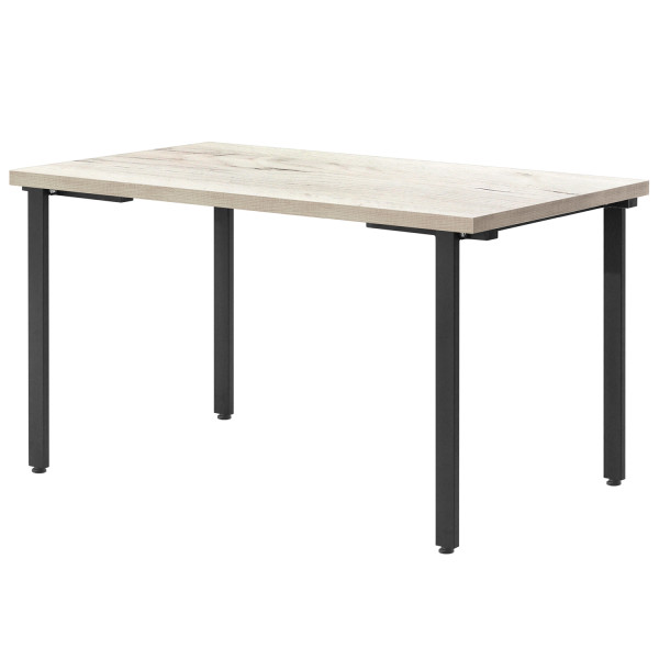 Стол обеденный ПРАГА с толщиной столешницы 36 мм дуб белый крафт