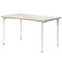 Стол обеденный ПРАГА с толщиной столешницы 36 мм дуб белый крафт