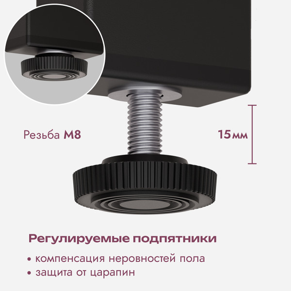 Стол СЕУЛ Террасный серый