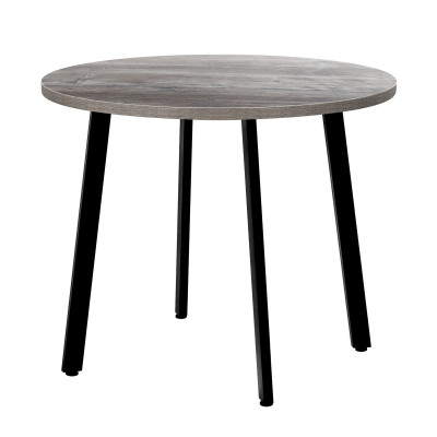 Стол обеденный ШАНХАЙ круглый с толщиной столешницы 36 мм сосна пасадена