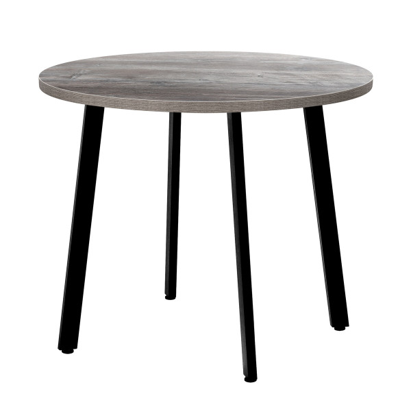 Стол обеденный ШАНХАЙ круглый с толщиной столешницы 36 мм сосна пасадена