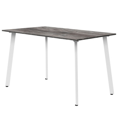 Стол обеденный ШАНХАЙ прямоугольный с толщиной столешницы 18 мм бетон