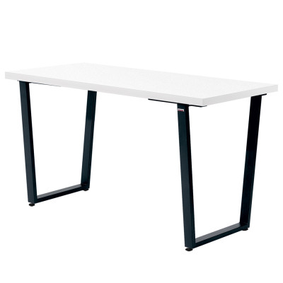 Стол УЭЛЬС толщина столешницы 36 мм Белый шагрень