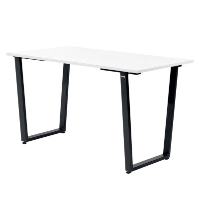 Стол УЭЛЬС толщина столешницы 18 мм Белый шагрень