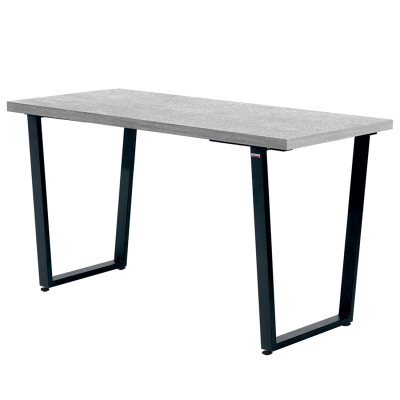 Стол УЭЛЬС толщина столешницы 36 мм Бетон