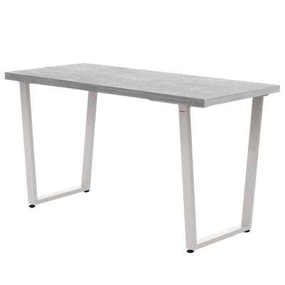 Стол УЭЛЬС толщина столешницы 36 мм Бетон