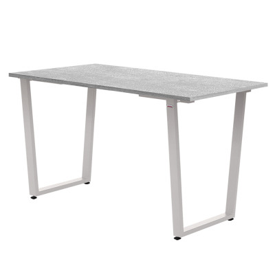 Стол УЭЛЬС толщина столешницы 18 мм Бетон