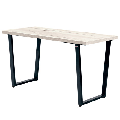 Стол УЭЛЬС толщина столешницы 36 мм Дуб белый крафт