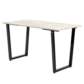 Стол УЭЛЬС толщина столешницы 18 мм Дуб белый крафт