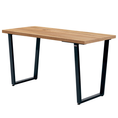 Стол УЭЛЬС толщина столешницы 36 мм Дуб золотой крафт