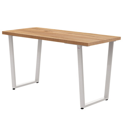 Стол УЭЛЬС толщина столешницы 36 мм Дуб золотой крафт