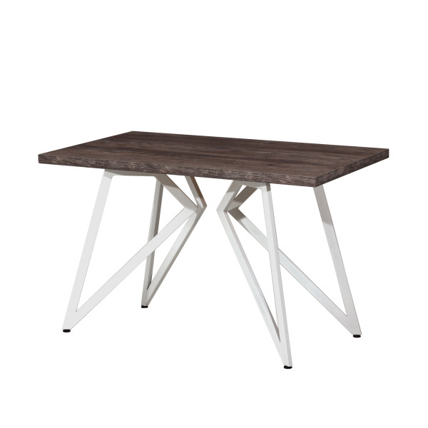 Стол обеденный ЖЕНЕВА прямоугольный с толщиной столешницы 36 мм сосна пасадена