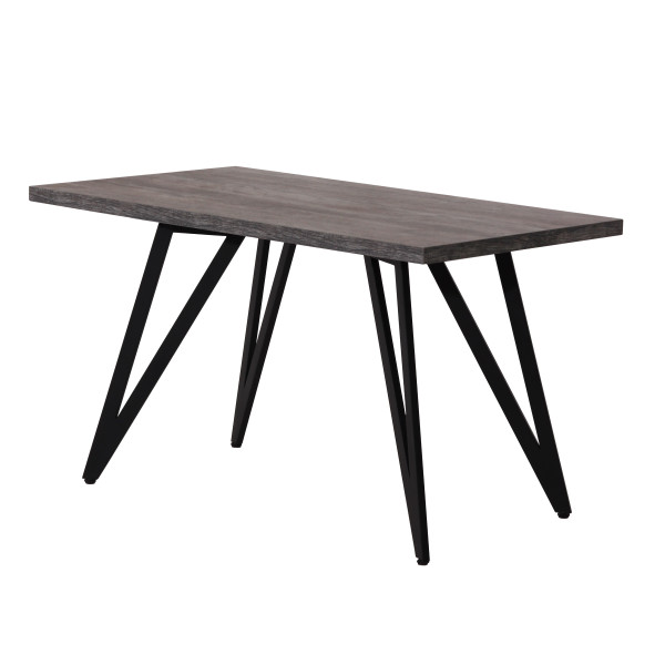 Стол обеденный ЖЕНЕВА 2 прямоугольный с толщиной столешницы 18 мм сосна пасадена