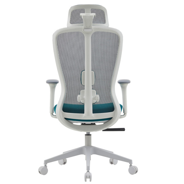 Кресло SPARX Fansil White/Cyan