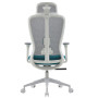 Кресло SPARX Fansil White/Cyan