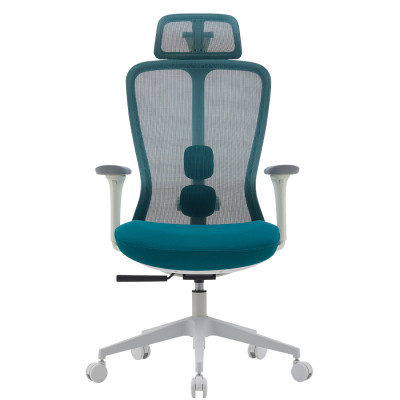 Кресло SPARX Fansil White/Cyan