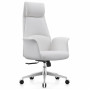 Кресло SPARX FH-9-2 Finess PU Chrome / White