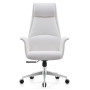 Кресло SPARX FH-9-2 Finess PU Chrome / White