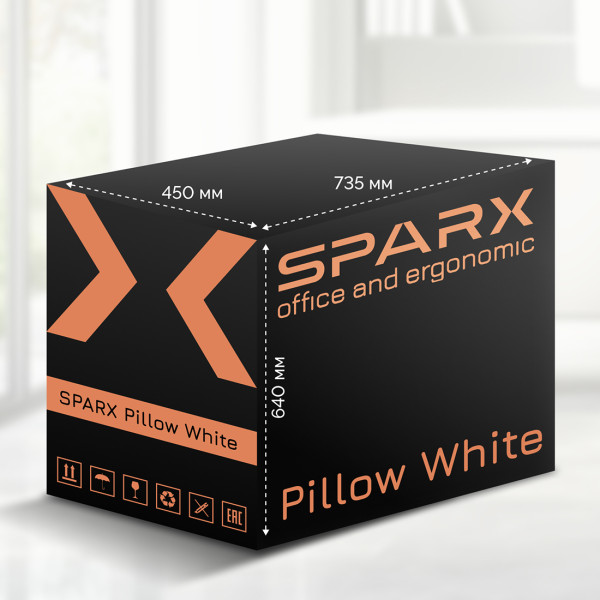 Кресло SPARX Pillow White/Beige