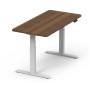 Стол подъемный SPARX Up Dual White, Орех Франклин Табачный