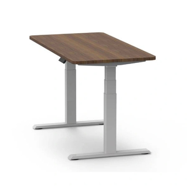 Стол подъемный SPARX Up Dual White, Орех Франклин Табачный