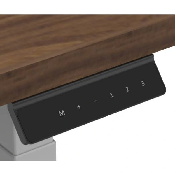 Стол подъемный SPARX Up Dual White, Орех Франклин Табачный