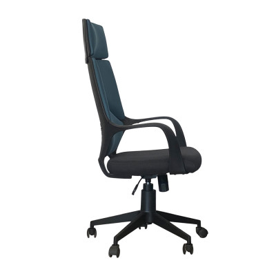 Кресло UTFC Айкью М-710 (ткань голубая/черный)