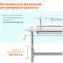 Детская парта-трансформер Yoka Slame 120 white/grey