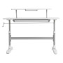 Детская парта-трансформер Yoka Slame 120 white/grey