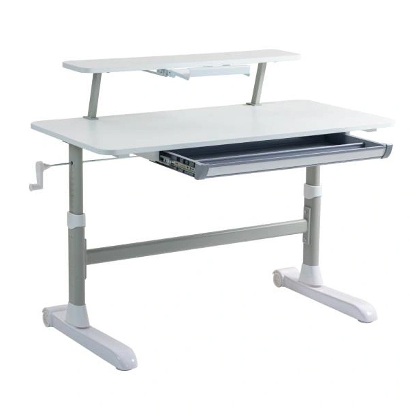 Детская парта-трансформер Yoka Slame 120 white/grey