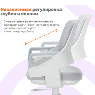 Эргономичное кресло Yoka YC-13 Willow (серый)